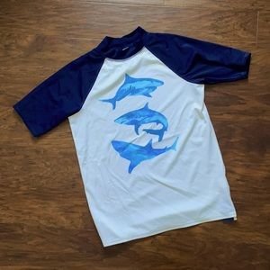 Boys Lands End Swim Shirt (NWOT)